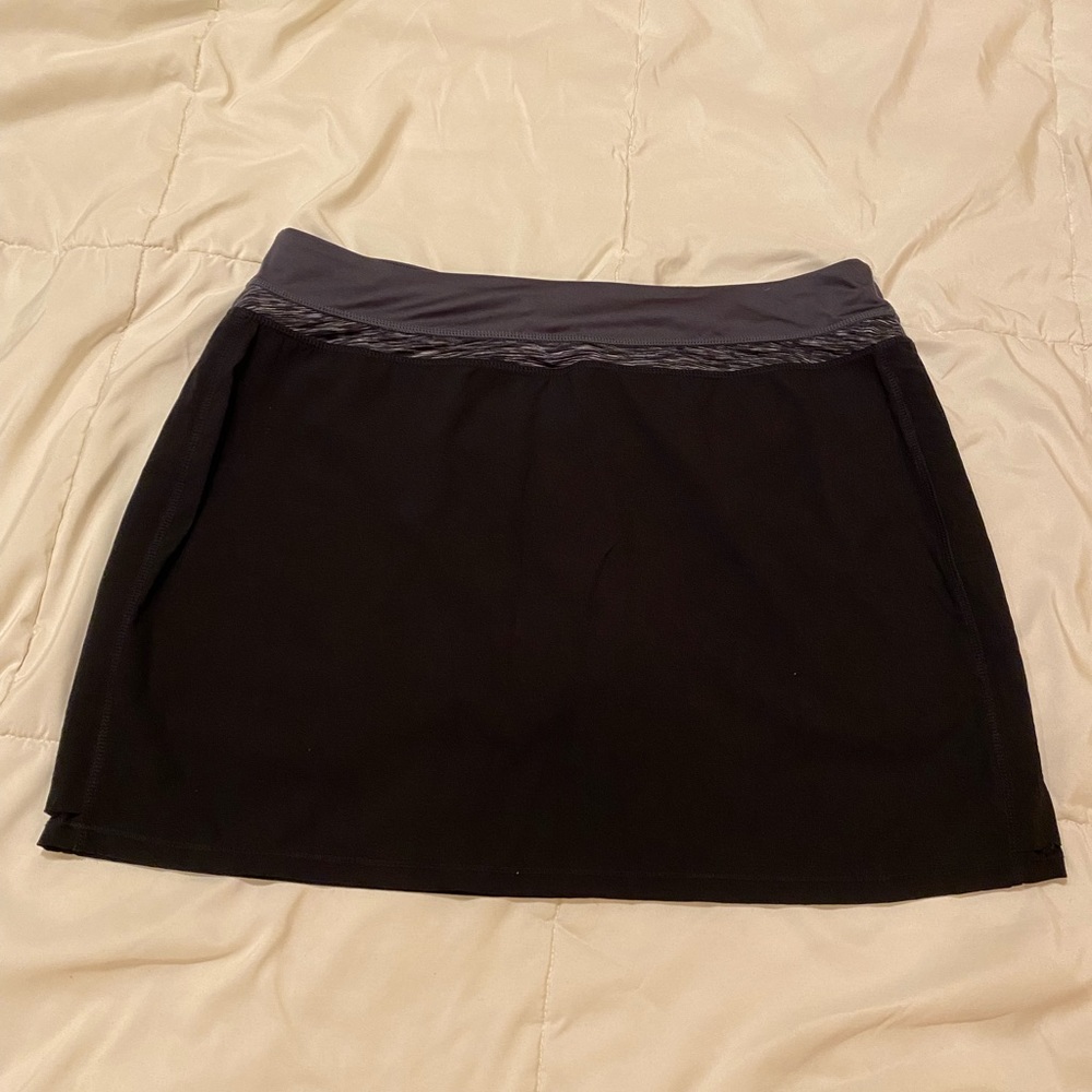 Tangerine athletic skirt